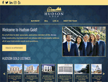 Tablet Screenshot of hudsongold.com